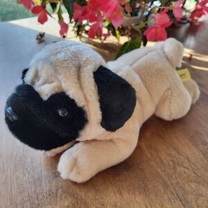 Aurora Miyoni Tots Pug Puppy Stuffed Dog
